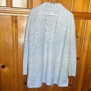 Old Navy Speckled Gray Cardigan